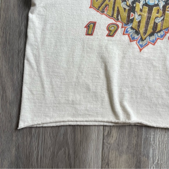 [SOLD] Van Halen 1984 Graphic Tee in Cream - Picture 3 of 7
